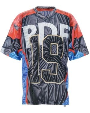 PDF Logo-Print T-Shirt - Blue