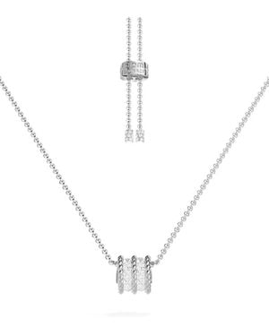 Apm Monaco Cordage Necklace - White