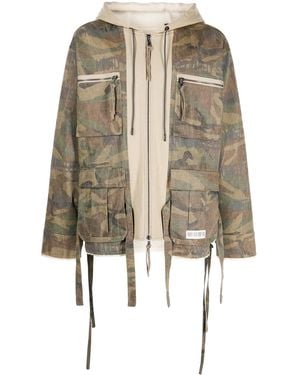 Mostly Heard Rarely Seen M65 Jacke Mit Camouflage-Print - Natur