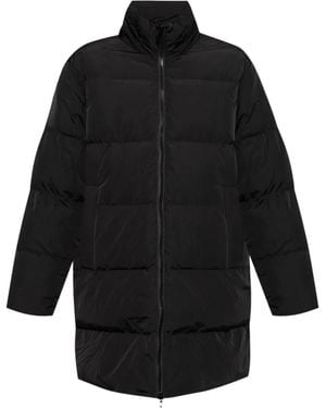 DIESEL Down Filled Long Parka Jacket - Black