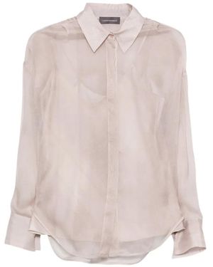 Lorena Antoniazzi Sheer Silk Shirt - Pink