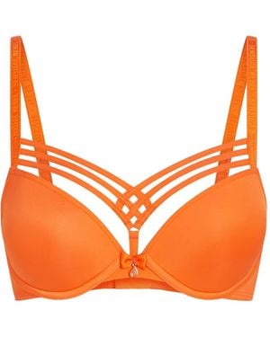 Marlies Dekkers Dame De Paris Padded Push-Up Bra - Orange