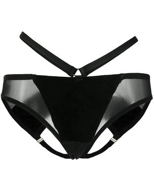 Something Wicked Bragas Mia Ouvert - Negro