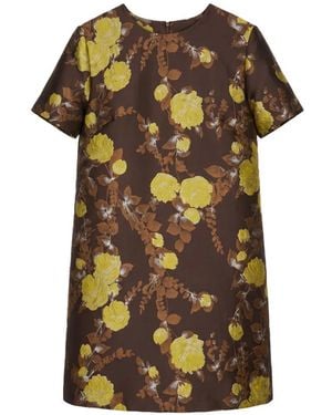 La DoubleJ Mini Swing Dress - Brown