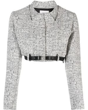 Coperni Giacca Crop - Grigio