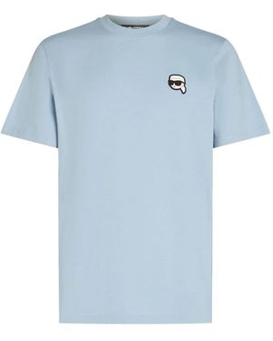 Karl Lagerfeld Ikon Tシャツ - ブルー