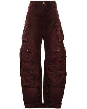 The Attico Vaqueros cargo Fern - Rojo