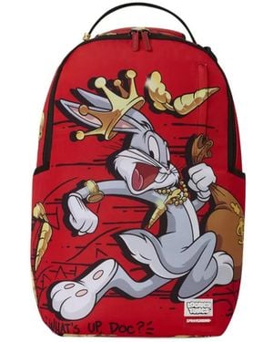 Sprayground Bugs Bunny Grab & Go Backpack - Red