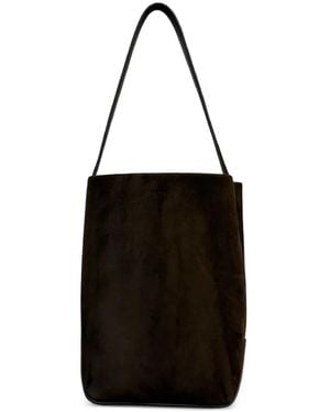 The Row Small N/S Park Shoulder Bag - Black