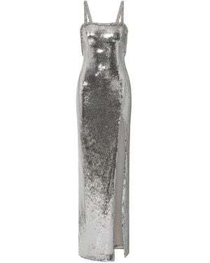 Rebecca Vallance Olympia Gown Maxikleid mit Pailletten - Grau