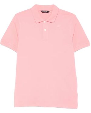 K-Way Amedee Piqué Polo Shirt - Pink