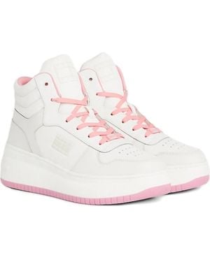 Tommy Hilfiger Hi-Top Trainers - Pink