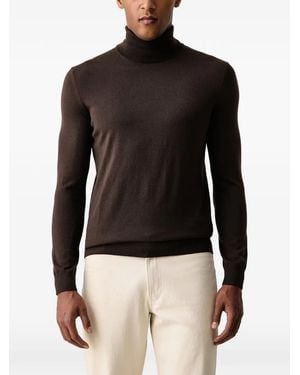 Joop! Roll-Neck Fine-Knit Jumper - Black