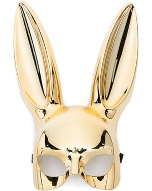 Maison Close Mirror Bunny Mask - Metallic