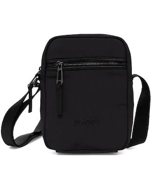Joop! Gesteppte Kuriertasche Mit Reißverschluss - Schwarz