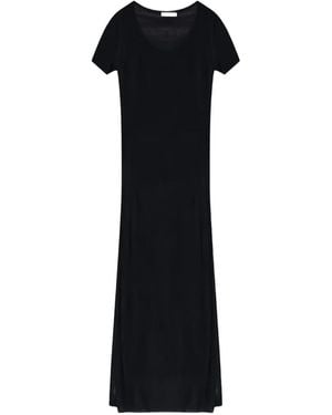 Lemaire Side-Slit T-Shirt - Black
