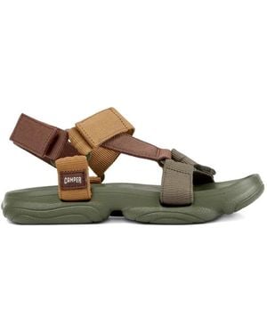 Camper Karst Strap Sandals - Green