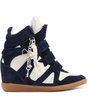 Isabel Marant Bekett Ring Sneakers - Blue