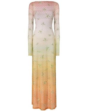 Missoni Embroidered Beach Dress - White