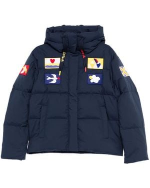 Rossignol X Jcc Jack Met Capuchon En Applicatie - Blauw