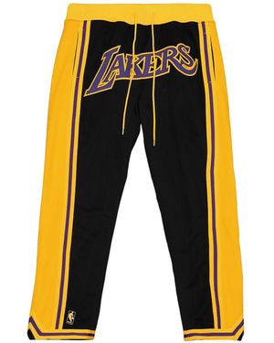 Mitchell & Ness Pantalones De Chándal Los Angeles Lakers De X Just Don - Amarillo