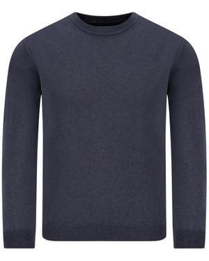 Woolrich Crew-Neck Wool Sweater - Blue