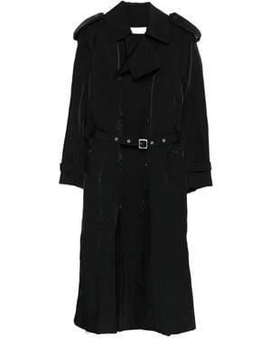 JW Anderson ベルテッド ダブルコート - ブラック