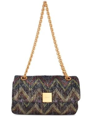 Missoni Caperdoni Sequin-Embellished Shoulder Bag - White