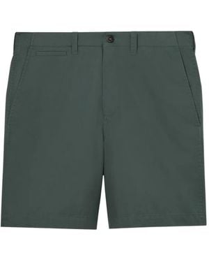 Burberry Tropical Gabardine Chino Shorts - Green