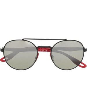 Ray-Ban Occhiali Da Sole Tondi - Nero