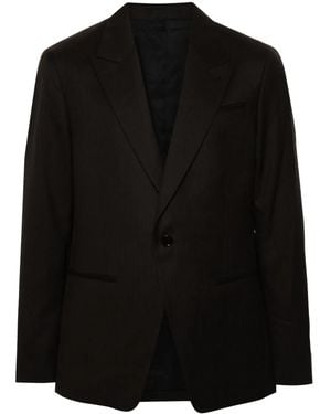 AllSaints Thorpe Pinstripe Blazer - Black