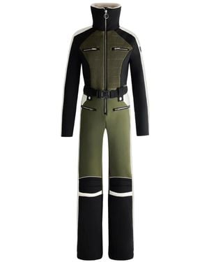 Fusalp Combinaison De Ski Jorket À Taille Ceinturée - Noir
