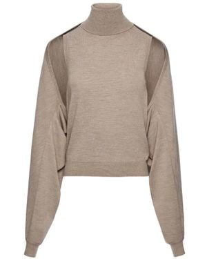 Magda Butrym Jersey De Punto Fino - Neutro