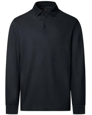 Hackett Long-Sleeve Polo Shirt - Blue