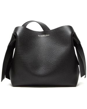 Acne Studios Midi Musubi Schultertasche - Schwarz