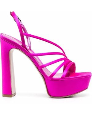 Le Silla プラットフォーム サンダル - ピンク