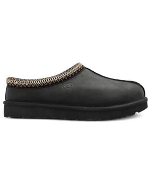 UGG Tasman Nubuck Slippers - Black