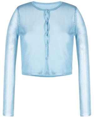 Fleur du Mal Cardigan Lustre - Blu