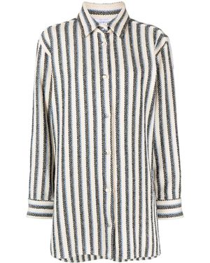 Off-White c/o Virgil Abloh Arrows-Embroidered Woven Shirt - White