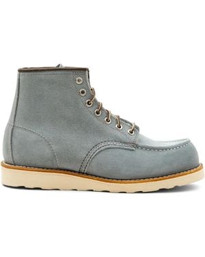 Red Wing Leather Ankle Boots - Grey