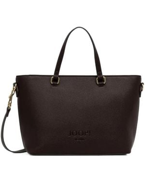 Joop! Cuore Lettera Ketty Logo-Embossed Tote Bag - Black