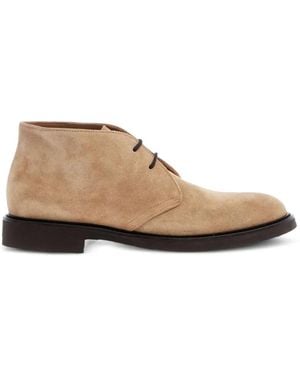 Doucal's Suede« Desert Boots - Natural