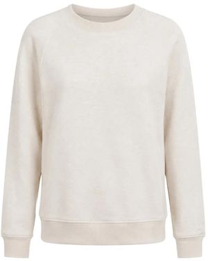 Jenni Kayne Saturday Crew-Neck Sweatshirt - White