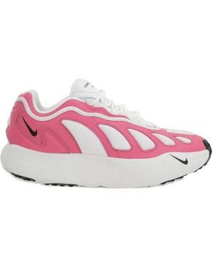 Nike X Comme De Garçons Reflective Low-Top Sneakers - Pink