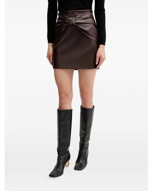 Guess Knot-Detail Mini Skirt - Black