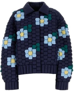 RAXXY Floral Jacket - Blue