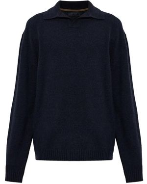 Sease Trui Met Split - Blauw