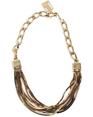 Lanvin Art Deco Necklace - Metallizzato