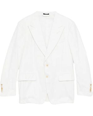 Tom Ford Single-Breasted Blazer - White