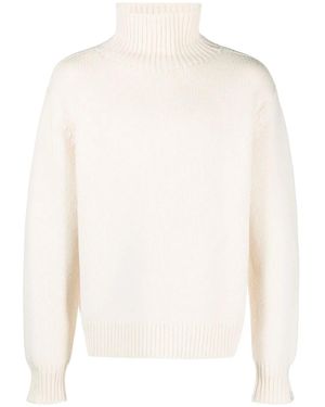 Rag & Bone Baron High-Neck Wool Jumper - White